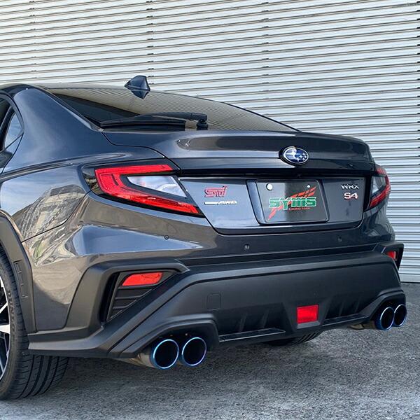 SYMS シムスレーシング EXチャンバー＆マフラーセット WRX S4 5BA-VBH 個人宅配送...