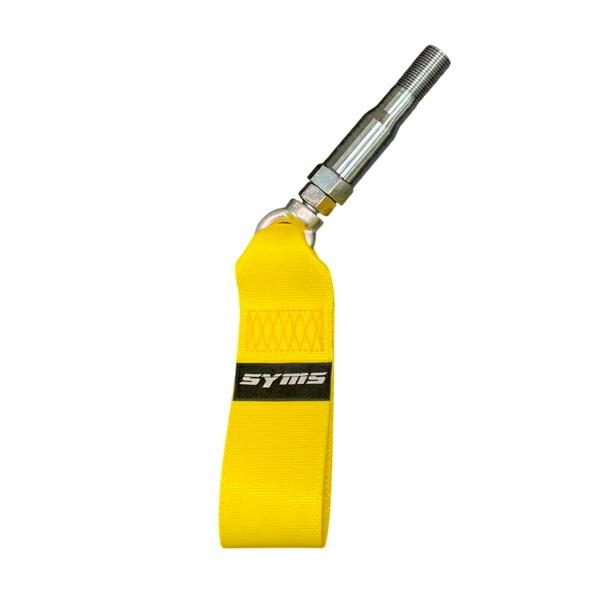SYMS シムスレーシング レーシングトーイングストラップ イエロー/ショートアダプター フロント用...