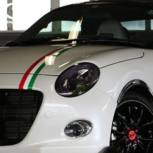 コペン la400k テールライト テイクオフカバー付き TAKE OFF テイクオフ テールレンズカバー 左右1set ライトスモーク