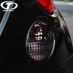 ☆コペン L880K用 テールレンズカバー☆ ライトスモーク 左右セット