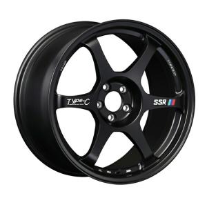 SSR TYPE-C タイプC フォージド スプリントブラック アルミホイール1本 18x8.5J 5H 100 +44