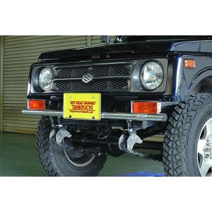 ORSタニグチ スキッドバンパーTypeII スチール スチール黒 ジムニー