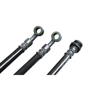 ステンメッシュ100mmロングブレーキホース ジムニー JB23 : ゆにゅーや