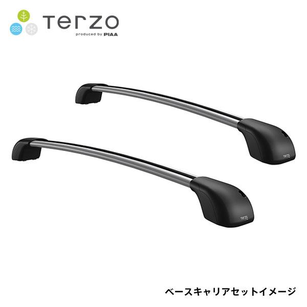 Terzo テルッツォ ベースキャリア エアロバーシルバーセット カローラツーリング 210系 R1...