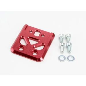 X-Fang ビレットフューエルキャップカバー レッド デリカD:5 CV1W CV2W
