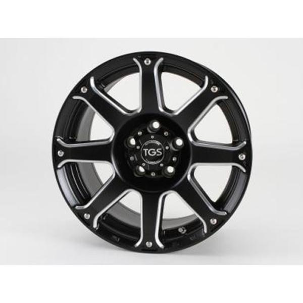 TGS X-Fang アルミホイール XF08 16インチ 8J 5H 114.3 +15 1本 デ...