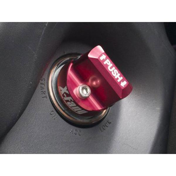 X-Fang ビレットIGスイッチ レッド デリカD:5 CV1W CV2W CV4W CV5W H...
