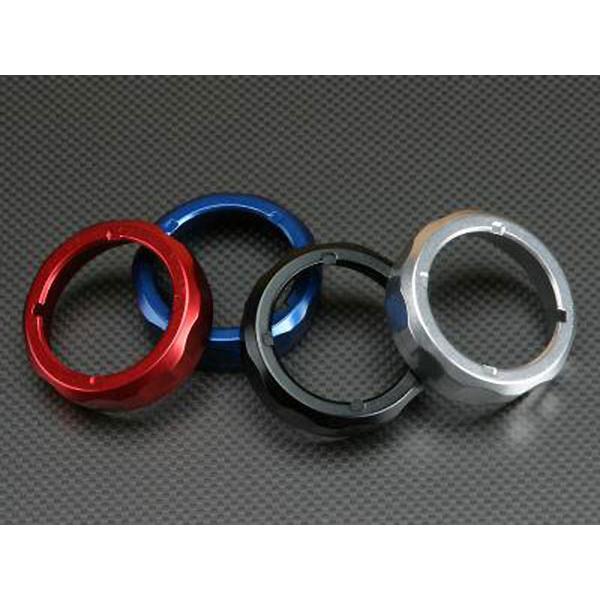 TGS X-Fang エアコンディショナーアジャスターリングセット ソフトショットフィニッシュ ブラ...