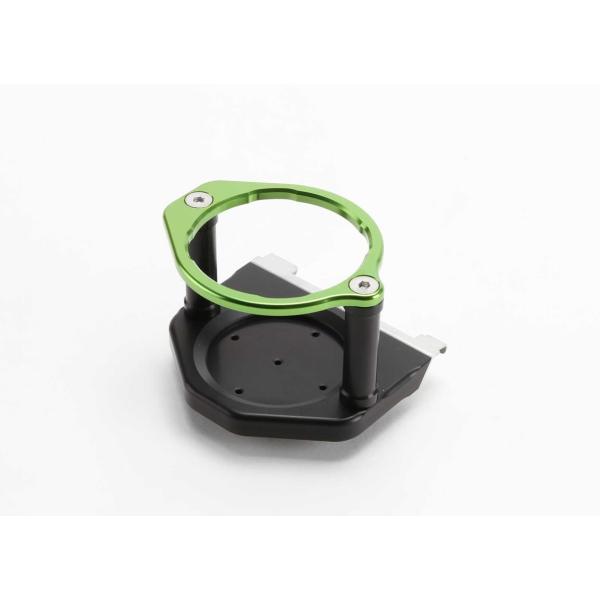 TGS X-Fang ビレットドリンクホルダー スペシャルカラー ライムグリーン デリカD:5 3D...