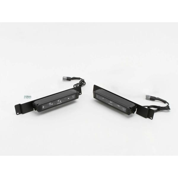 TGS X-Fang 9インチ デュアルLEDバーキット バンパーダクトビルトインタイプ ハーネスレ...