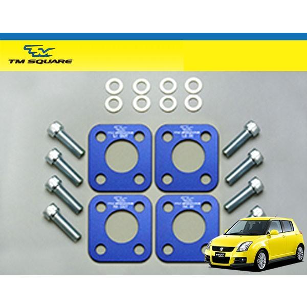 TM SQUARE スイフトスポーツ ZC31S キャンバーシム 並盛 1.1°