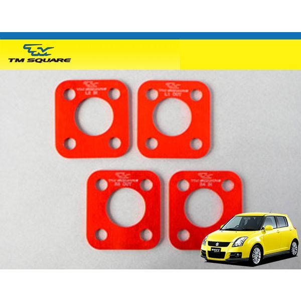 TM SQUARE スイフトスポーツ ZC31S トーレスシム 0°30’レス仕様