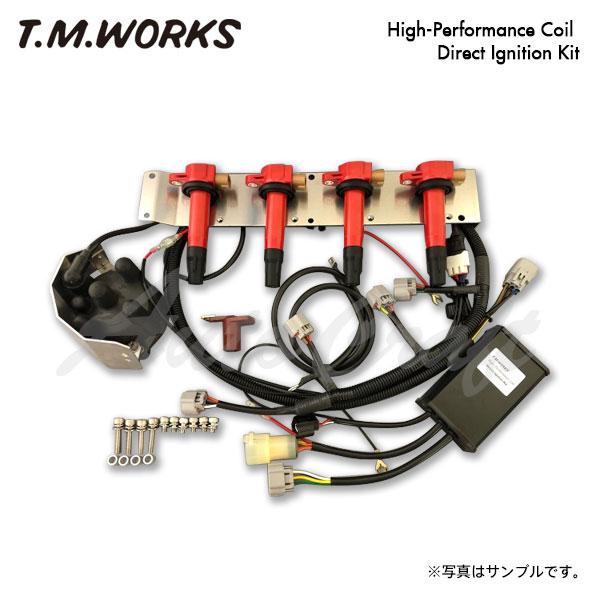 T.M.WORKS ハイパフォーマンスコイル ダイレクトキット シビック EF9 B16A H1.9...