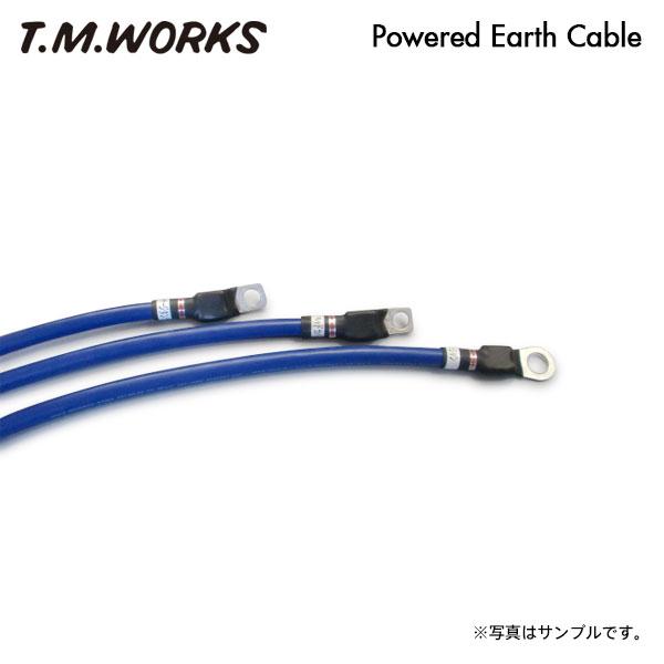 T.M.WORKS パワードアースケーブル スカイライン ECR33 RB25DE RB25DET ...