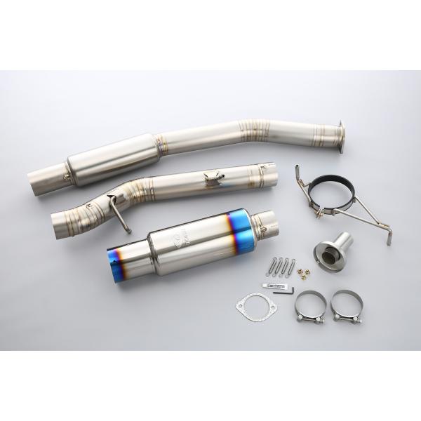 東名パワード Tiレーシング チタニウムマフラー スカイラインGT-R BCNR33 RB26DET...