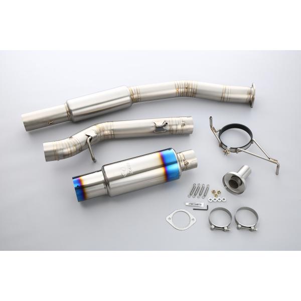 東名パワード Tiレーシング チタニウムマフラー スカイラインGT-R BNR34 RB26DETT