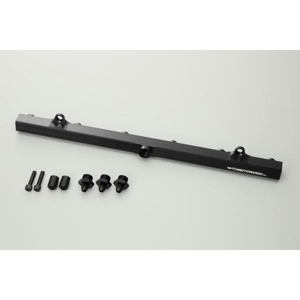 東名パワード フューエルデリバリーパイプ デンソー用 (AN6) ブラック スカイラインGT-R B...