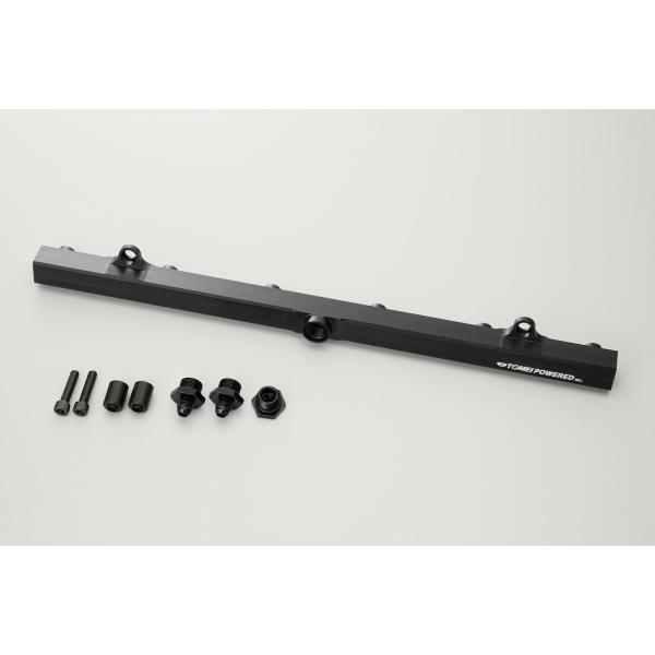 東名パワード フューエルデリバリーパイプ デンソー用 (AN6/Blind) ブラック スカイライン...