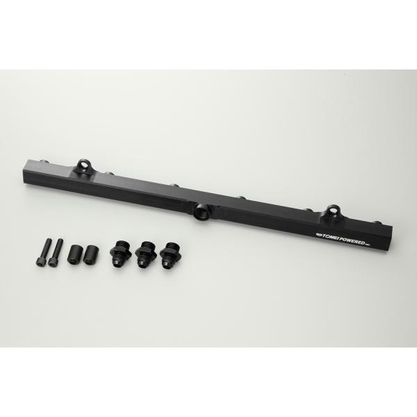 東名パワード フューエルデリバリーパイプ デンソー用 (AN8) ブラック スカイラインGT-R B...