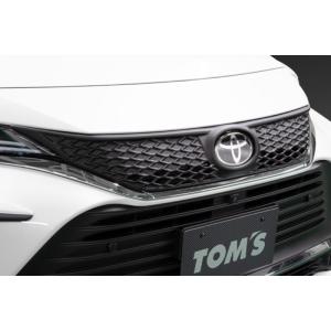 トムス ハリアー 80系 フロントグリル 塗装済 フラットブラック