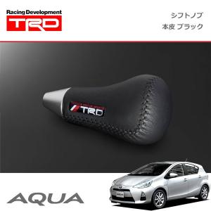TRD シフトノブ(左右非対称) 本革 ブラック アリスト JZS161 JZS160 91