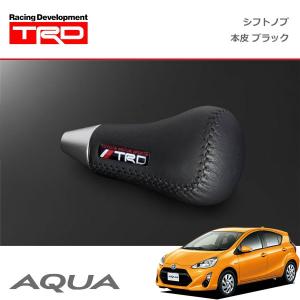 TRD シフトノブ(左右非対称) 本革 ブラック プロボックス NSP160V