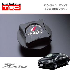 TRD オイルフィラーキャップ 樹脂製 ブラック ネジ式