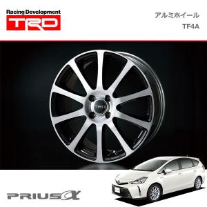 TRD アルミホイール TF4A 17インチ 1本 プリウスα ZVW40W ZVW41W 14/11〜