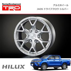 TRD アルミホイール JAOS トライブクロウ(シルバー) 17インチ 4本