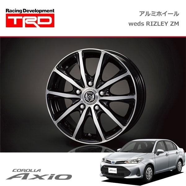 TRD アルミホイール Weds RIZLEY ZM 15インチ 1本 カローラアクシオ NKE16...