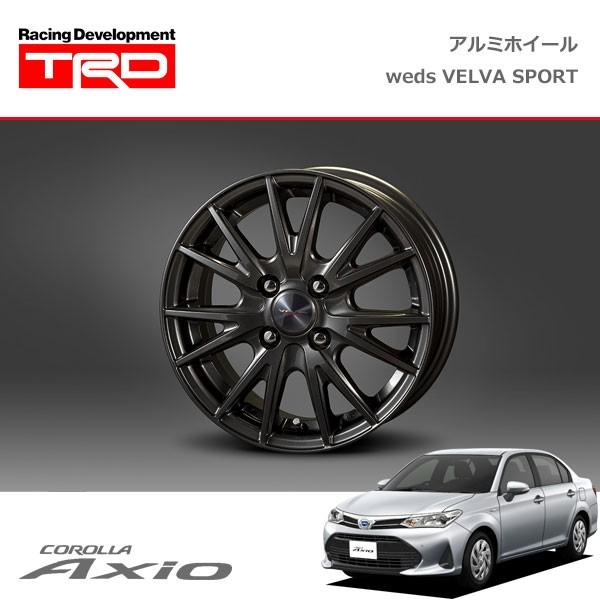 TRD アルミホイール Weds VELVA SPORT 15インチ 1本 カローラアクシオ NKE...