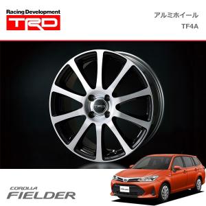 TRD アルミホイール TF4A 16インチ 1本 カローラフィールダー NKE165G ZRE162G NRE161G NZE161G 17/10〜19/9