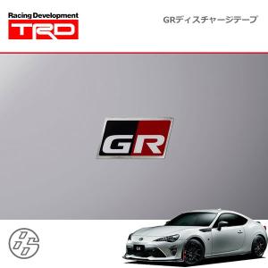 TRD TRD GRディスチャージテープ 大 GRロゴ入りアルミテープ 1枚 MS373 