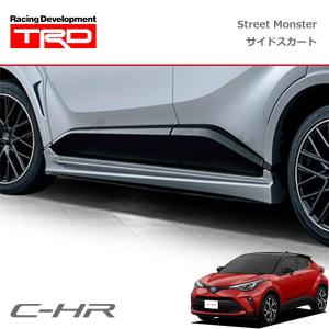 TRD マッドフラップ レッド C-HR NGX10 NGX50 ZYX11 19/10〜 : オート