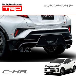 TRD マッドフラップ レッド C-HR NGX10 NGX50 ZYX11 19/10〜 : オート
