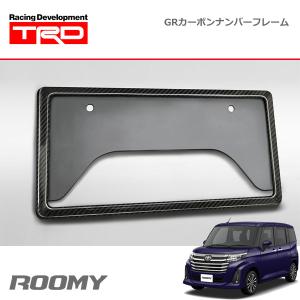 TRD TRD GRカーボンナンバーフレーム フロント カローラクロス MXGH15