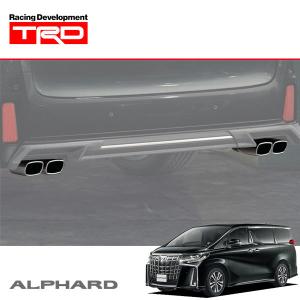 TRD ハイレスポンスマフラー アルファード GGH30W GGH35W 17/12〜18/10
