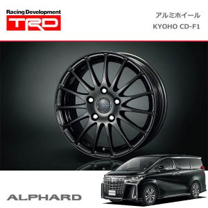 TRD アルミホイール TF5(ブラック) 19インチ 4本セット 1台分 