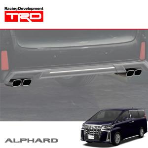 TRD ハイレスポンスマフラー アルファード AGH30W AGH35W AYH30W 17/12 
