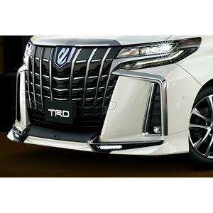 TRD フロントスポイラー LED無 未塗装 アルファード AGH30W AGH35W
