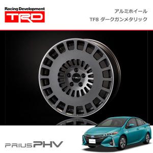 TRD アルミホイール TF8 18インチ 1本 プリウスPHV ZVW52 19/05〜