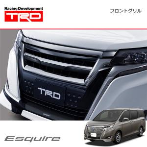 TRD フロントグリル エスクァイア ZRR80G ZRR85G ZWR80G 20/04〜 除くフロントグリル&フロントスポイラー(純正用品)付車、プレミアムホーン付車