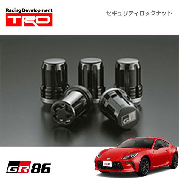 TRD GRセキュリティロックナット GR86 ハチロク ZN8 21/10〜 除くキー付ホイールナ...