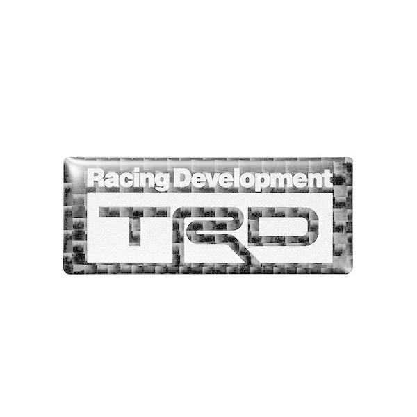 TRD カーボンステッカー(Bタイプ) 小