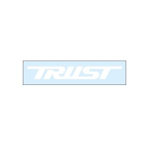 TRUST トラスト トラストステッカー(抜き文字) NSW S 220×30 ホワイト｜オートクラフト