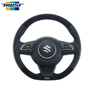 TRUST（トラスト） グレッディ ステアリング オールレザー レッド