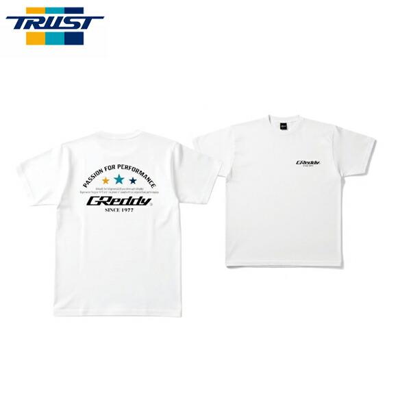 TRUST トラスト GReddy Tシャツ 3Cスター ホワイト XL