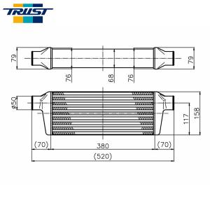 HPI インタークーラーキット 補修用パイピング I/C S14 P2パイプ N02