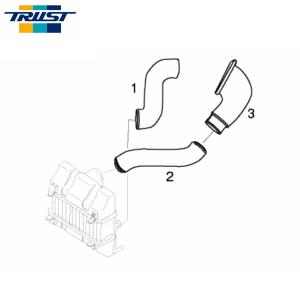 RX-7 (FD3S)用 　TRUST　GReddy　（サンクションパイプ） TRUST トラスト GReddy インタークーラー アルミインテーク