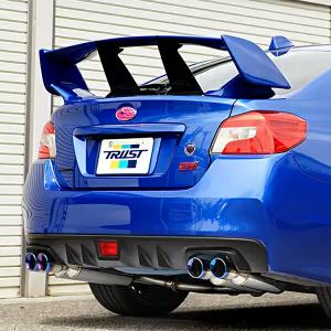 TRUST GReddy パワーエクストリームR DD マフラー WRX STI VAB 2014/08〜 EJ20 4WD 離島は要確認